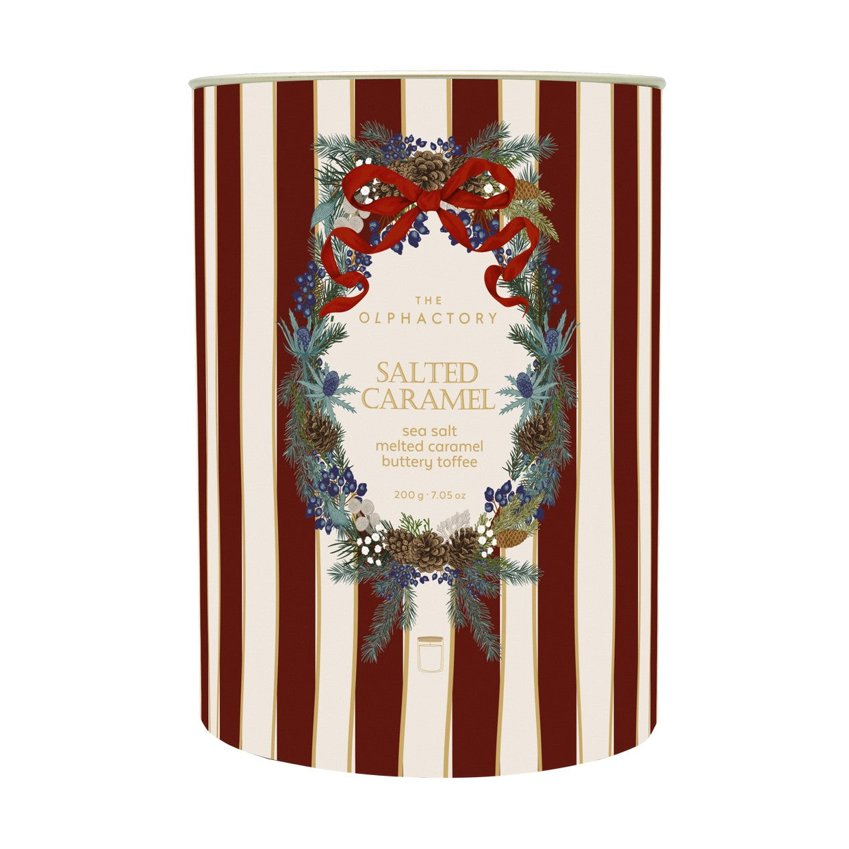 Ambientair - Salted Caramel Φυτικό αρωματικό κερί 200gr, Special Edition