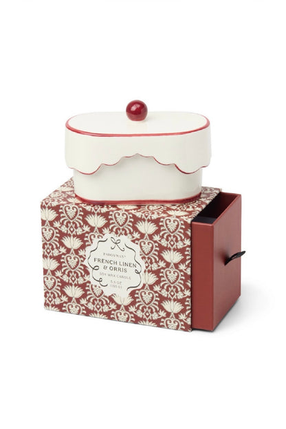 Paddywax Cherie - French Linen & Orris Φυτικό Κερί 155gr σε κεραμικό δοχείο