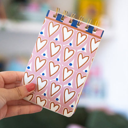 Designworks A Dopo Hearts - Μπλοκ Σημειώσεων Mε Σπιράλ Βιβλιοδεσία