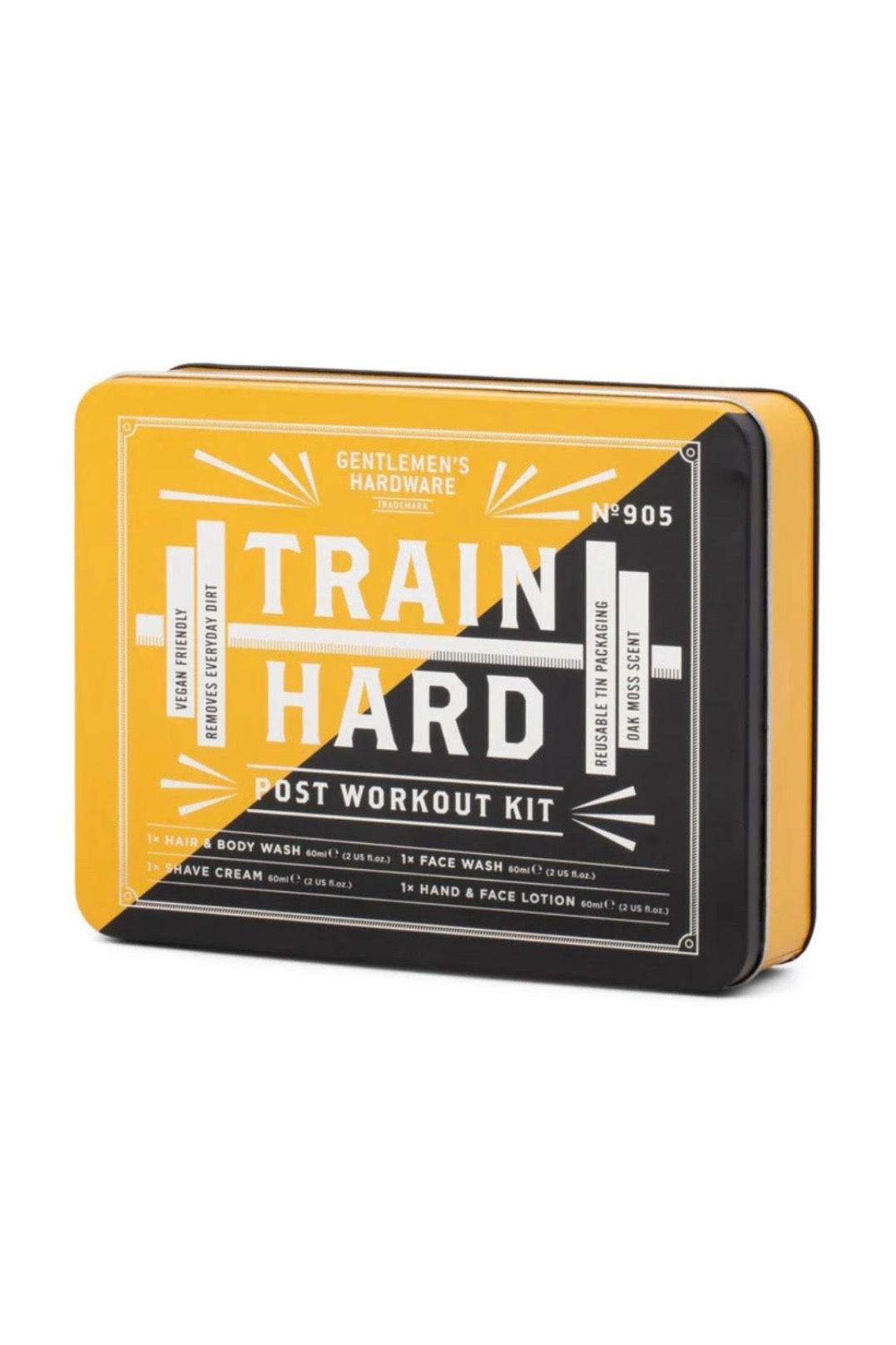 Gentlemen's Hardware Post Gym –  Σετ Περιποίησης μετά την Προπόνηση με Άρωμα Oak Moss