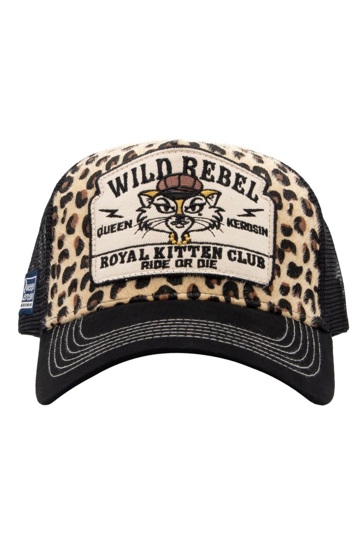 Queen Kerosin - Καπέλο Jockey «Wild Rebel Royal Kitten Club»