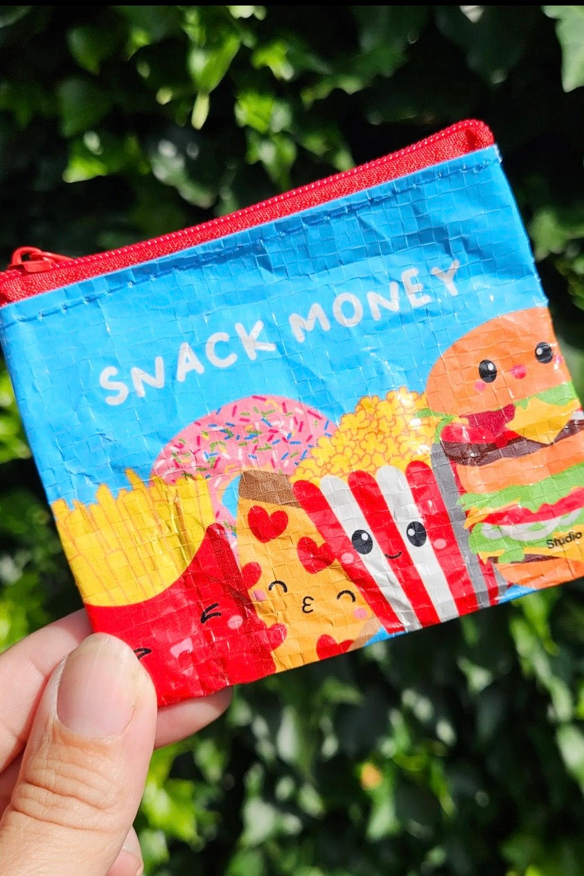 Studio Inktvis - Mini Πορτοφόλι "Snack Money" από Ανακυκλωμένο Υλικό