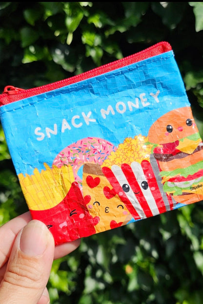 Studio Inktvis - Mini Πορτοφόλι "Snack Money" από Ανακυκλωμένο Υλικό