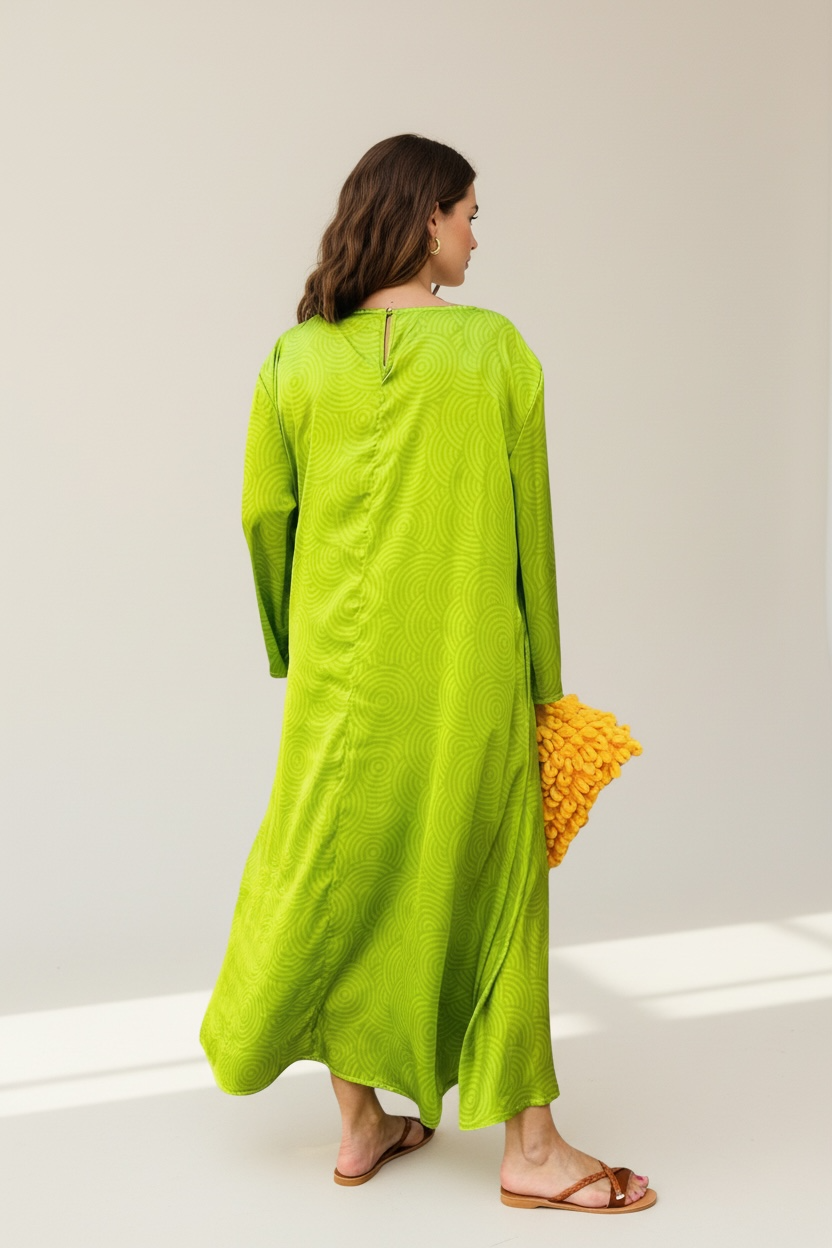 Anlyta- Φόρεμα Silk Touch Citrine