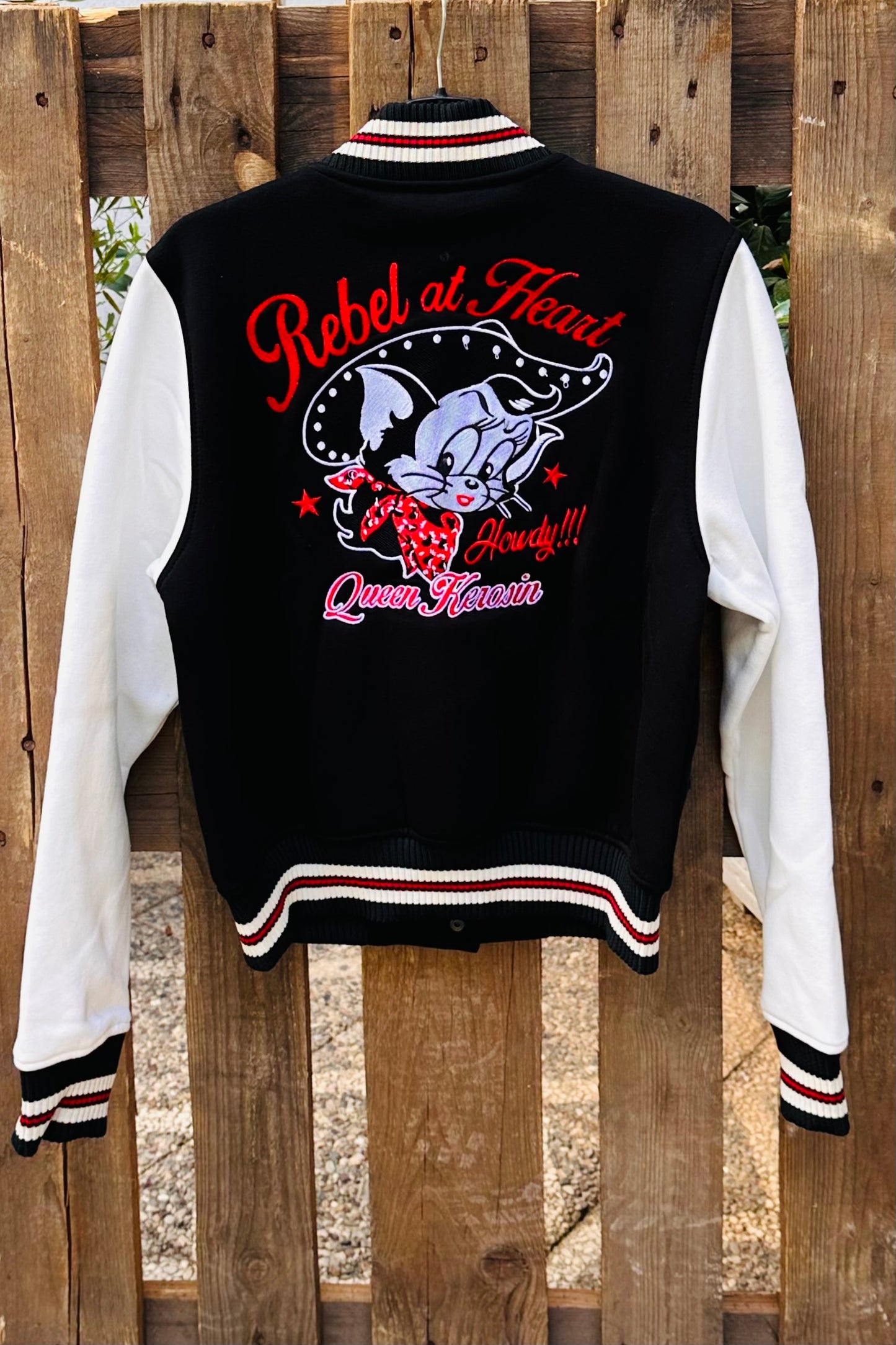 Queen Kerosin - Κολεγιακό Τζάκετ «Rebel at Heart»