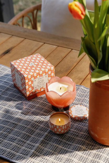 Paddywax Tulip - κερί σόγιας σε γυάλινο δοχείο, Cactus Flower 155gr