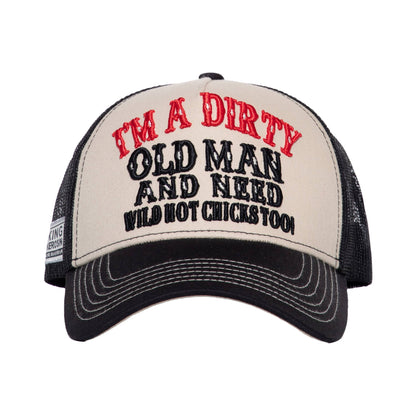 King Kerosin - Καπέλο Jockey «I’m A Dirty Old Man»