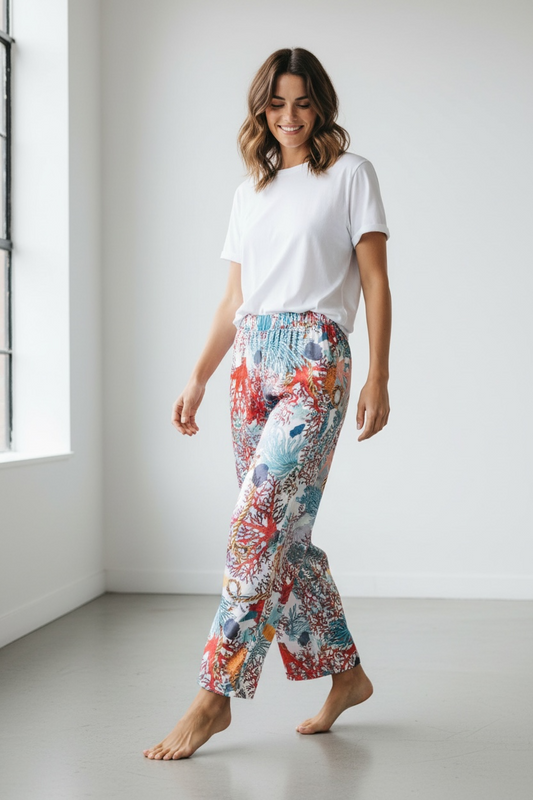 Anlyta - Παντελόνα Marinella Corals