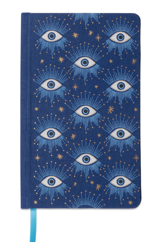 Designworks Celestial Bookcloth Journal Starry Eyed