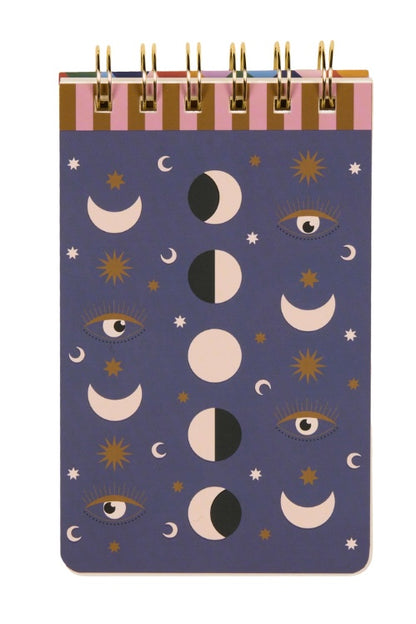 Designworks A Dopo Moon Phases - Μπλοκ Σημειώσεων Mε Σπιράλ Βιβλιοδεσία