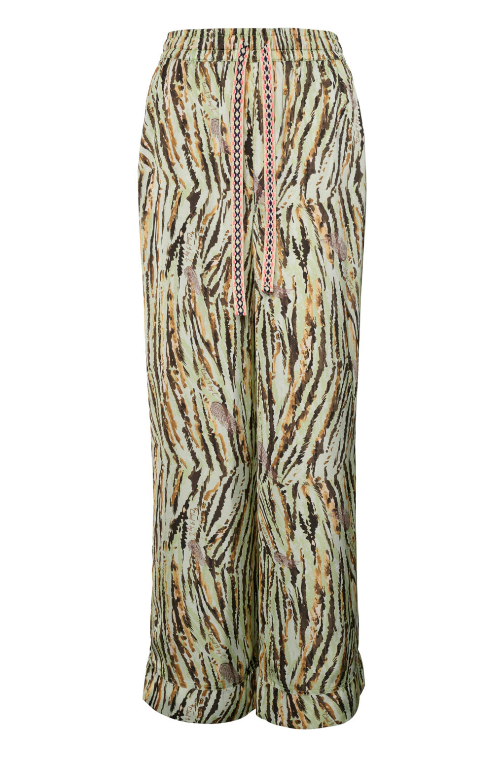 C9 Cloud 9 Midnight Riot -  Πράσινο Animal Printed Φαρδύ Παντελόνι