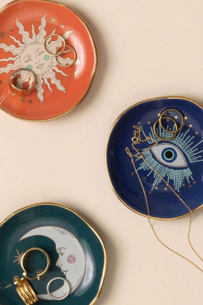 Designworks Celestial Starry Eyed - Κεραμικό Πιατάκι Μικροαντικειμένων
