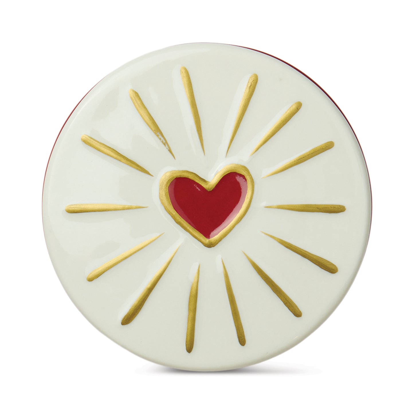 Paddywax Charmed Heart Wild Fig & Rose - κερί σόγιας σε πράσινο γυάλινο δοχείο 226gr