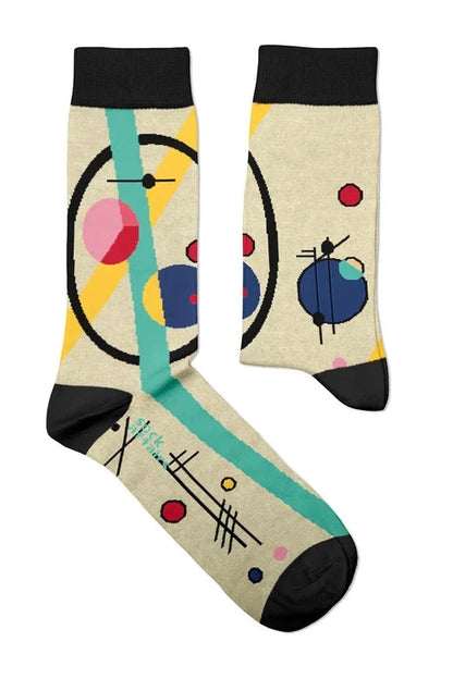 Sock Affairs - Circles in a Circle by Wassily Kandinsky