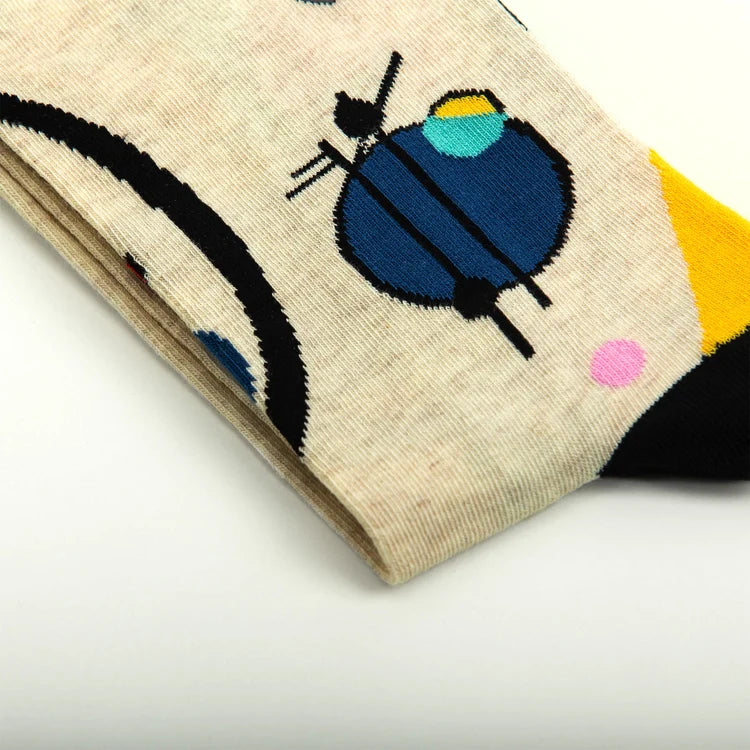 Sock Affairs - Circles in a Circle by Wassily Kandinsky