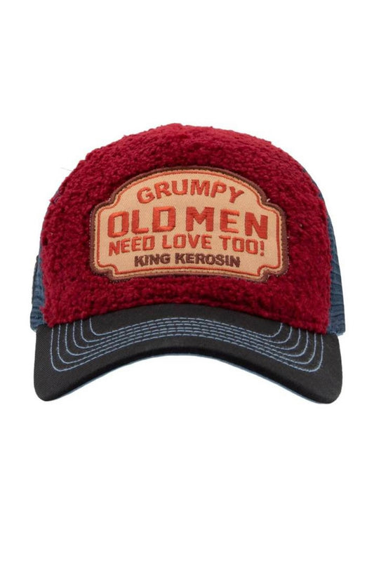 King Kerosin - Καπέλο Jockey «Grumpy Old Men Need Love Too»