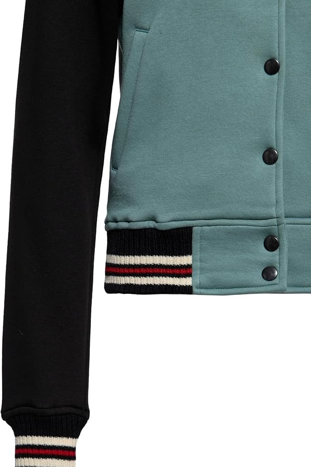 Queen Kerosin - Κολεγιακό Τζάκετ «We Can Do It» Μέντα