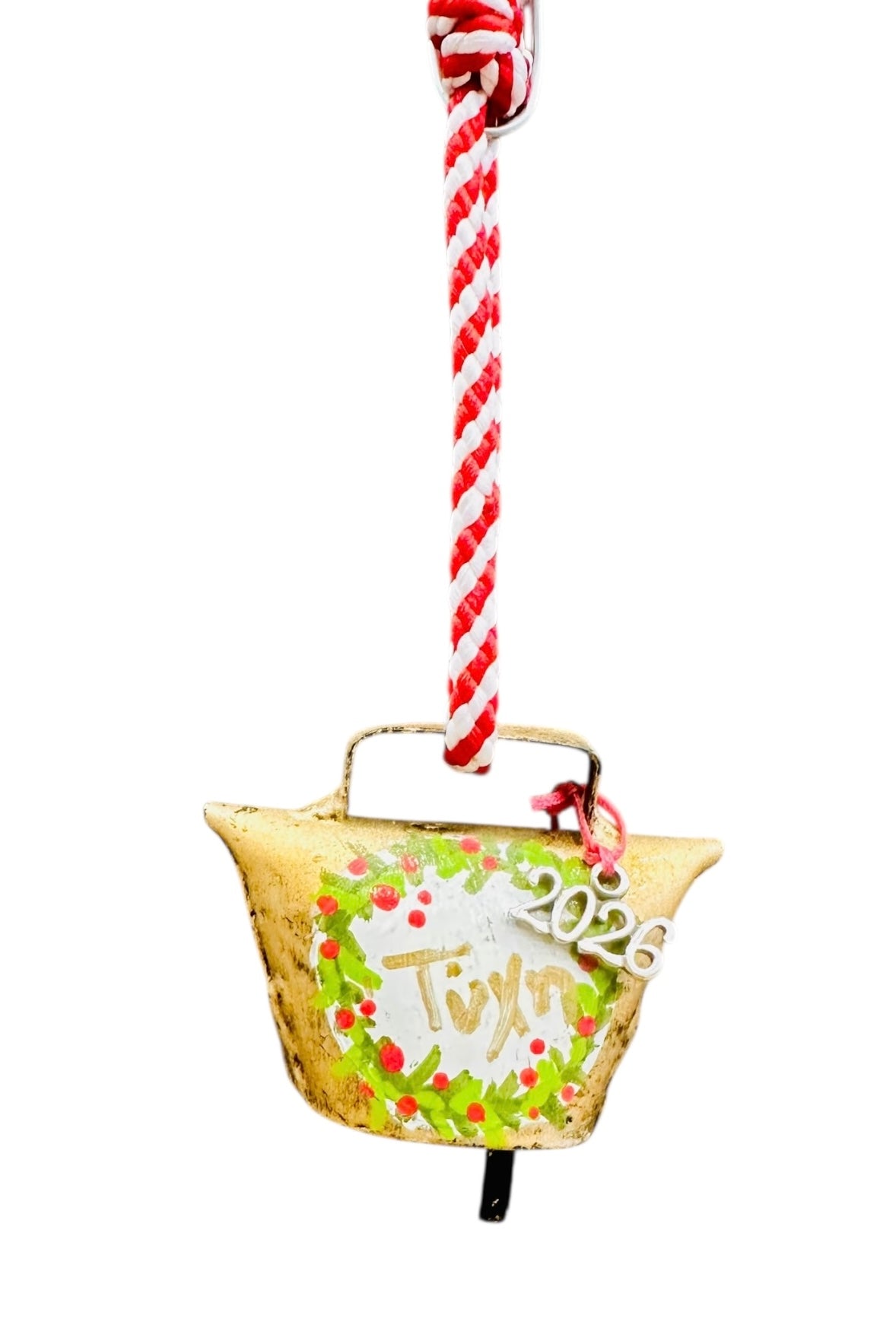 Maria Davilla - Χειροποίητο Ζωγραφισμένο Μεταλλικό Κουδουνάκι Τύχη