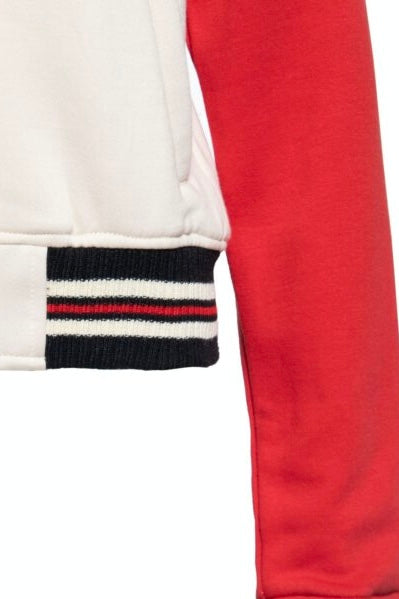 Queen Kerosin - Κολεγιακό Τζάκετ «Poodle Lounge» Κόκκινο