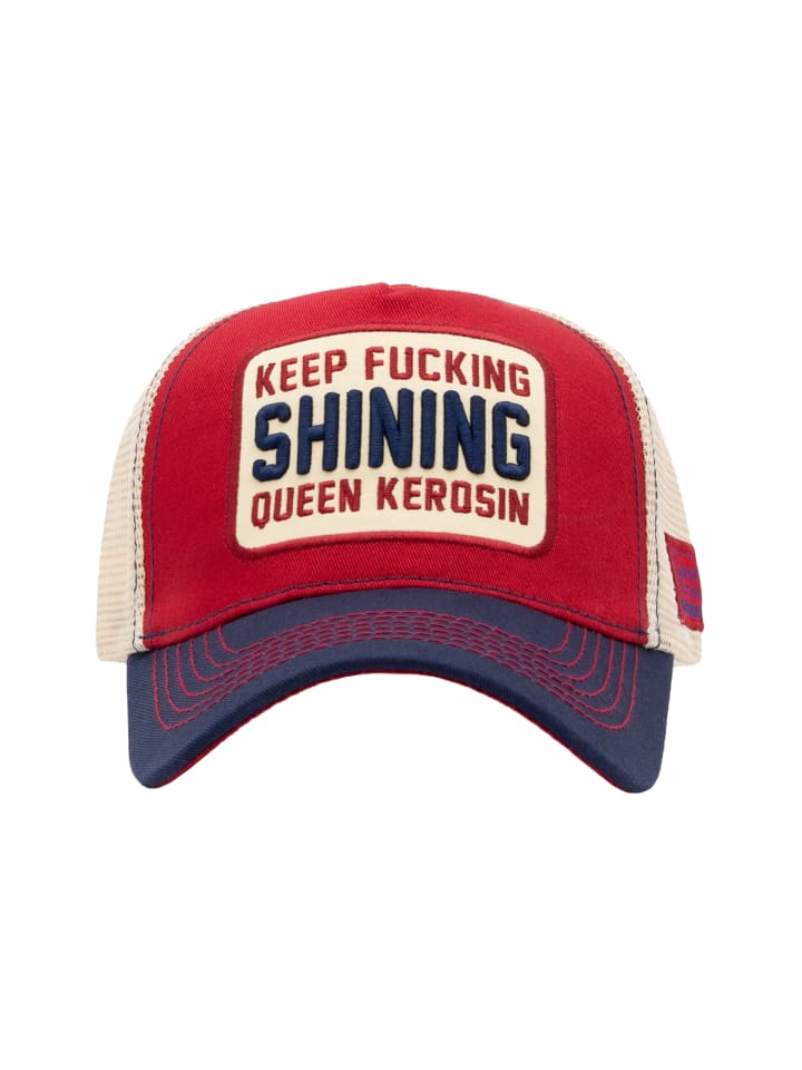 Queen Kerosin - Καπέλο Jockey «Keep Fucking Shining»