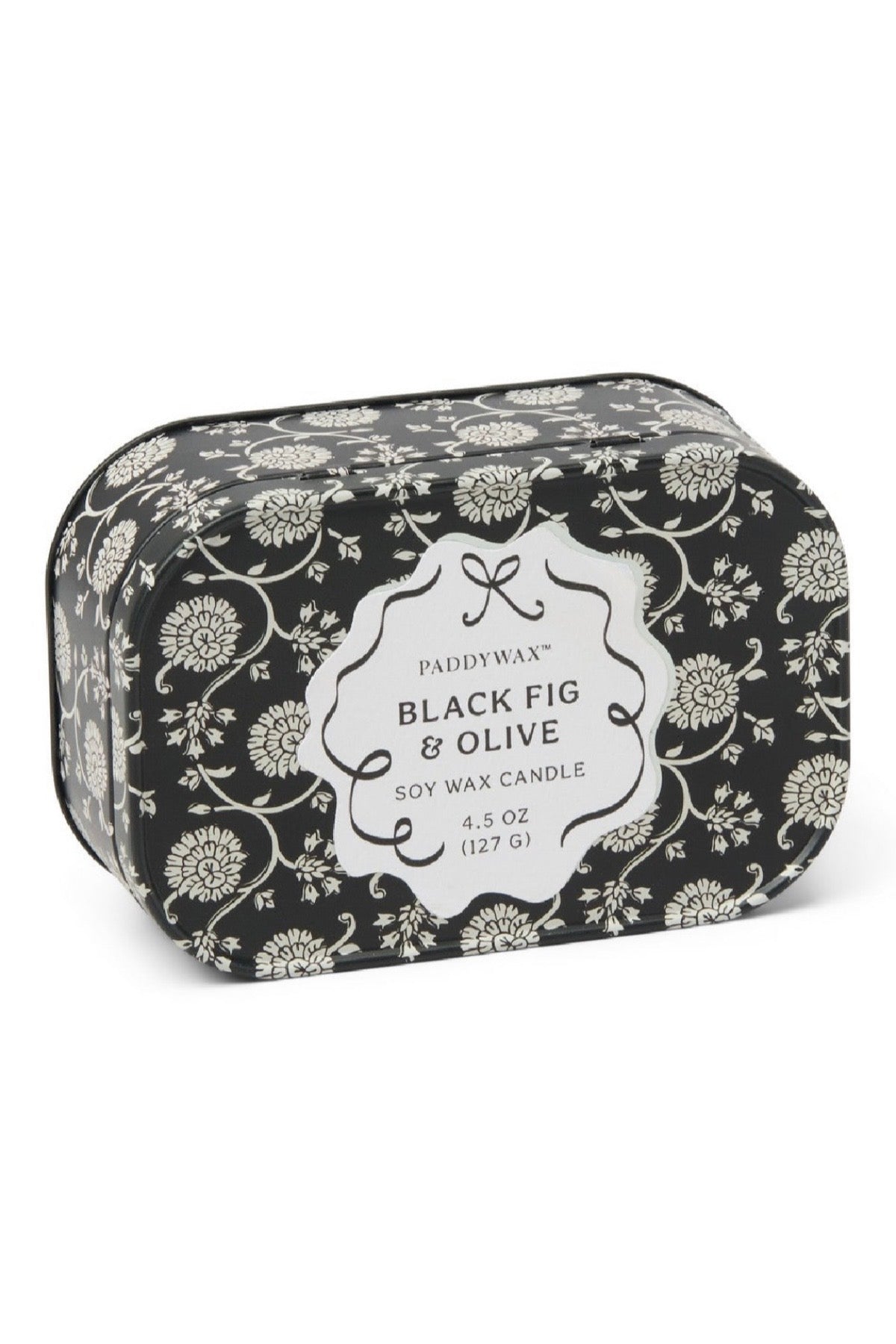 Paddywax Cherie - Black Fig & Olive Φυτικό Κερί 127gr σε μεταλλικό δοχείο-κονσέρβα