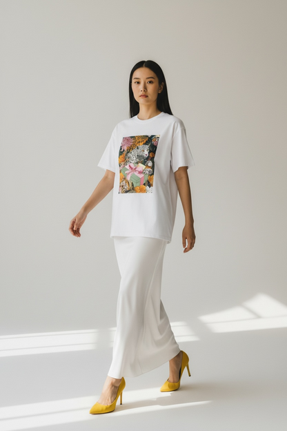 Charizma - Oversized Μακό T-Shirt Panther Gift