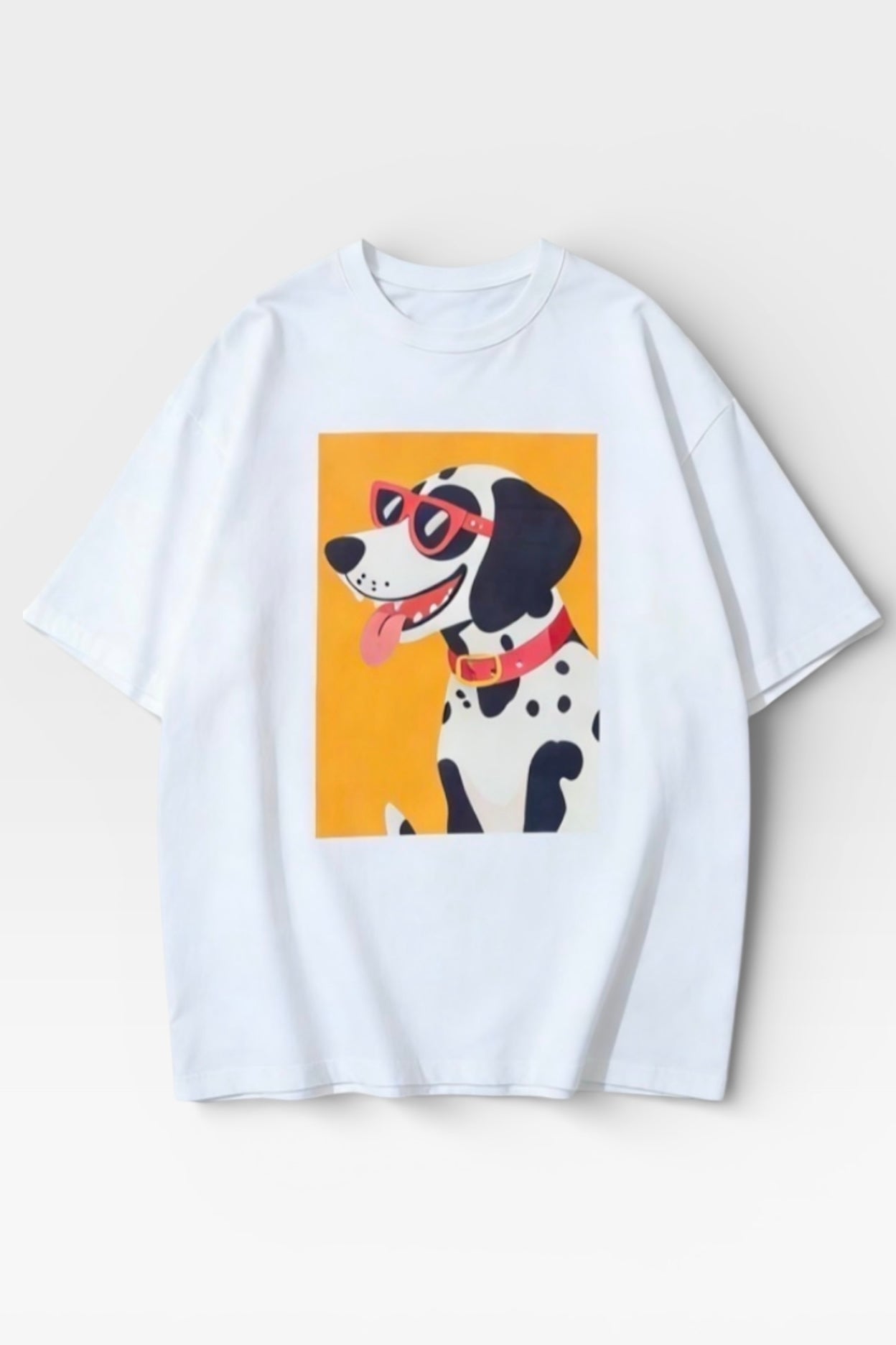 Charizma - Oversized Μακό T-Shirt Dalmatian 3