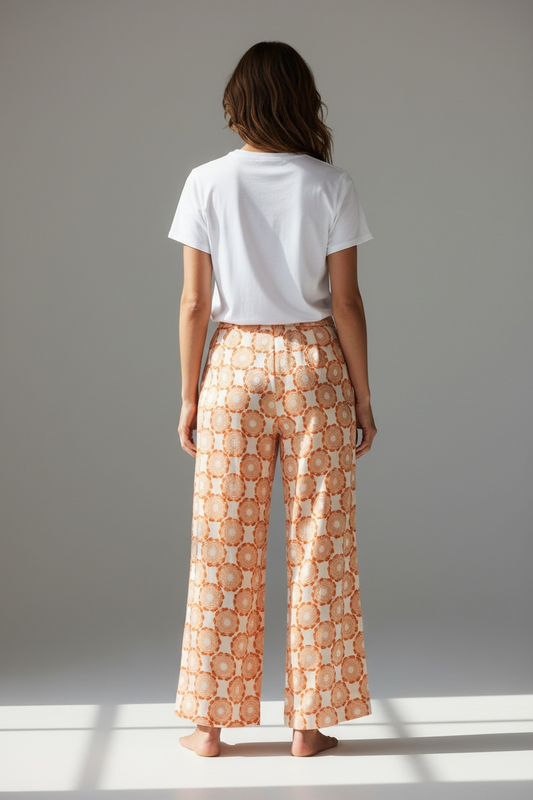 Anlyta - Παντελόνα Venus Shells Orange