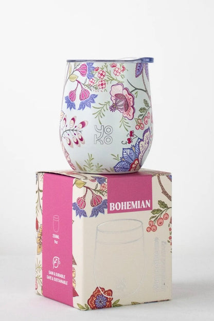 Yoko - Ισοθερμική Κούπα Bohemian 250ml από Ανοξείδωτο Ατσάλι – BPA Free