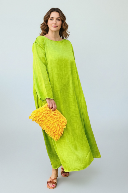 Anlyta- Φόρεμα Silk Touch Citrine