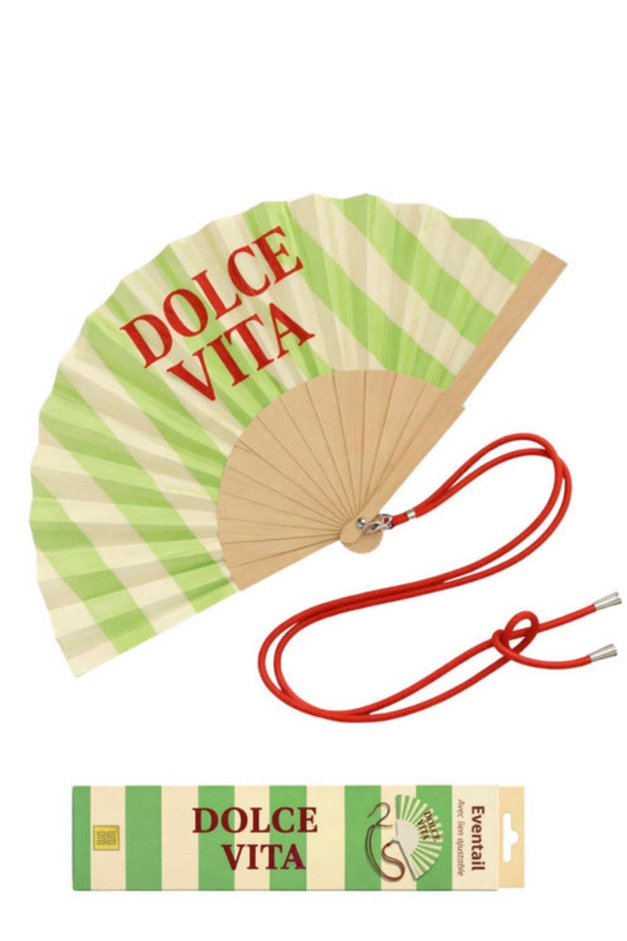 Woom –  Dolce Vita Βεντάλια με Λουράκι Ώμου & Gift Box