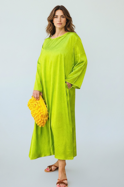 Anlyta- Φόρεμα Silk Touch Citrine