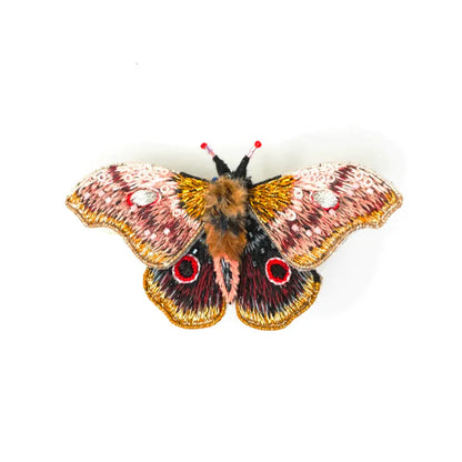 Trovelore - Emperor Mopane Moth Χειροποίητη Καρφίτσα