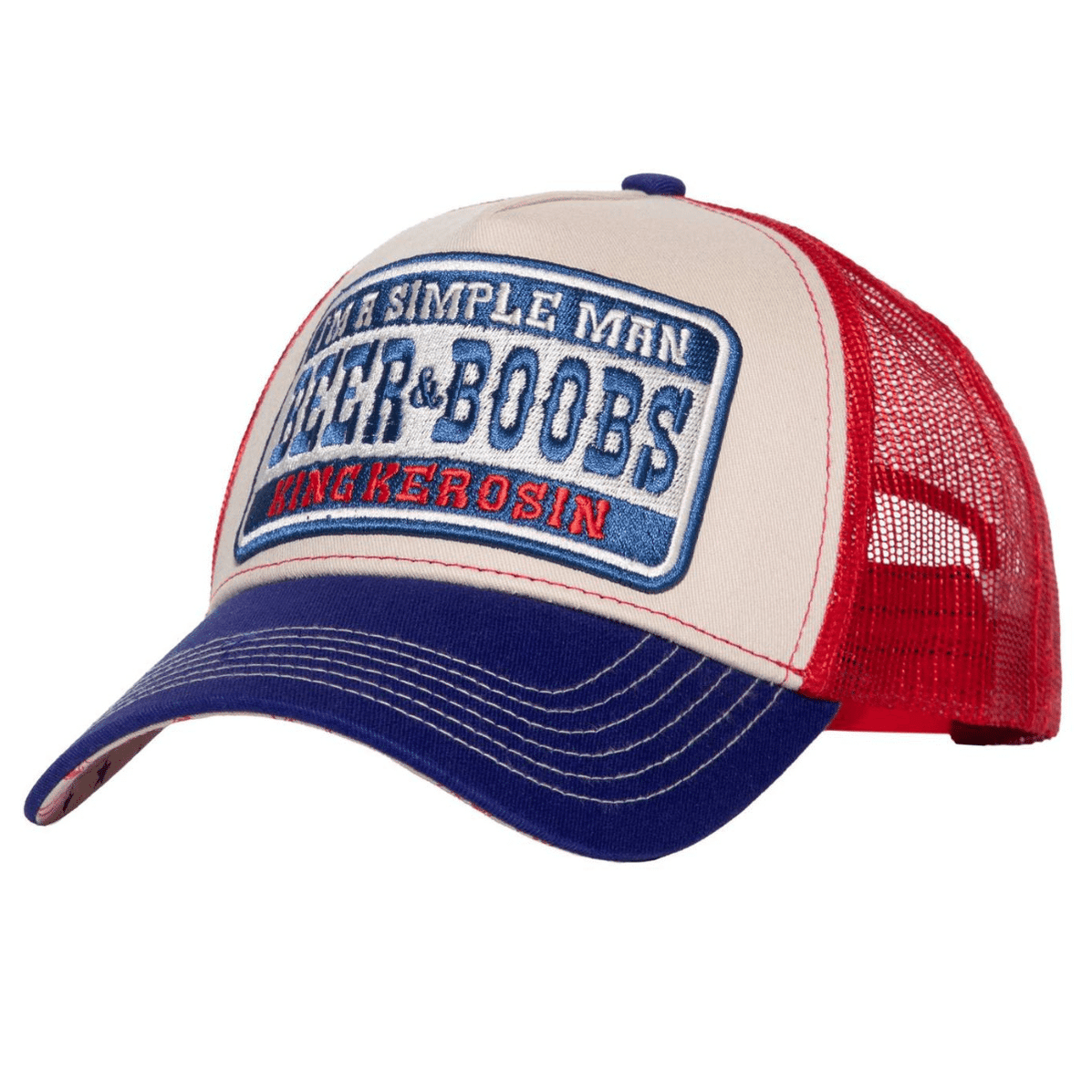 King Kerosin - Καπέλο Jockey «I’m A Simple Man Beer & Boobs»