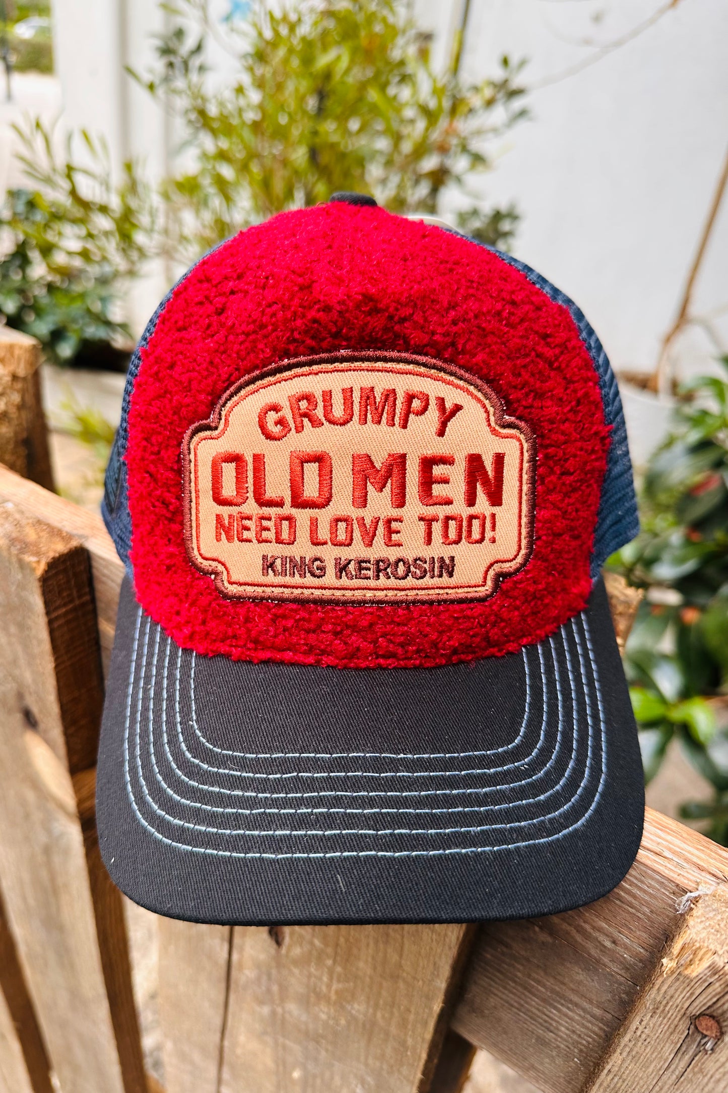 King Kerosin - Καπέλο Jockey «Grumpy Old Men Need Love Too»