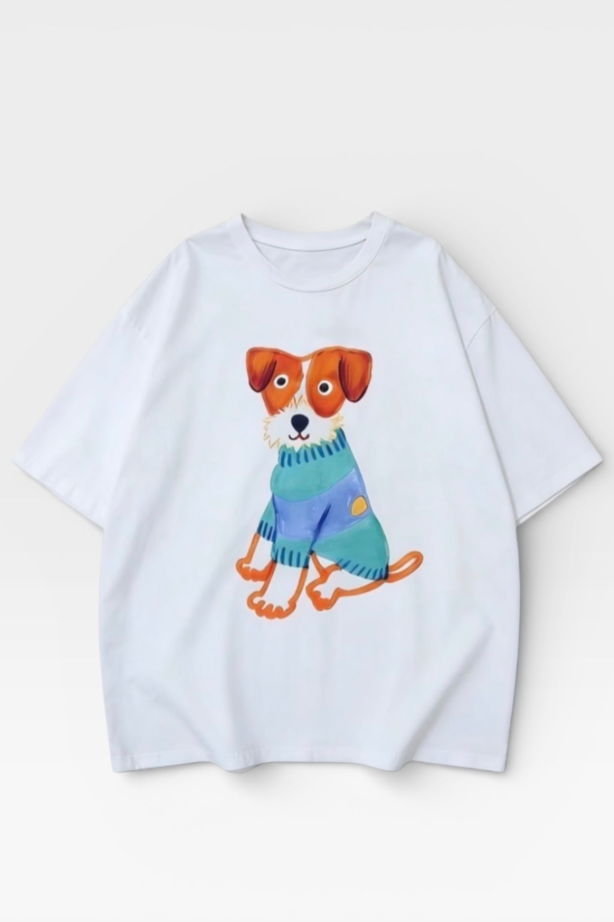 Charizma - Oversized Μακό T-Shirt Puppy