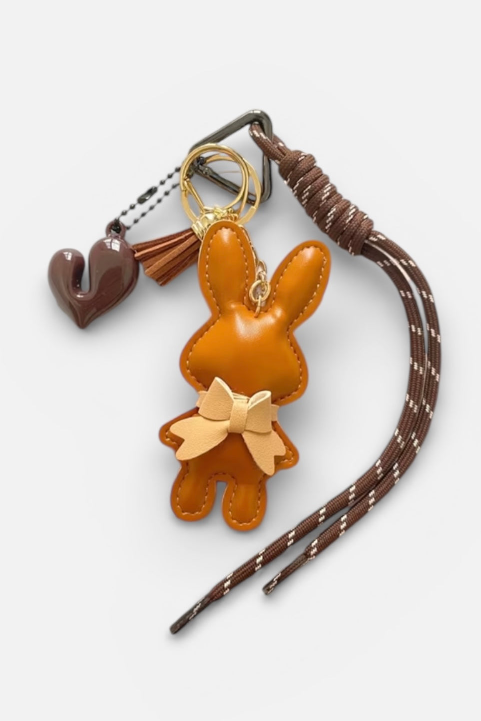 Charizma - Μπρελόκ & Bag Charm Καφέ Bunny
