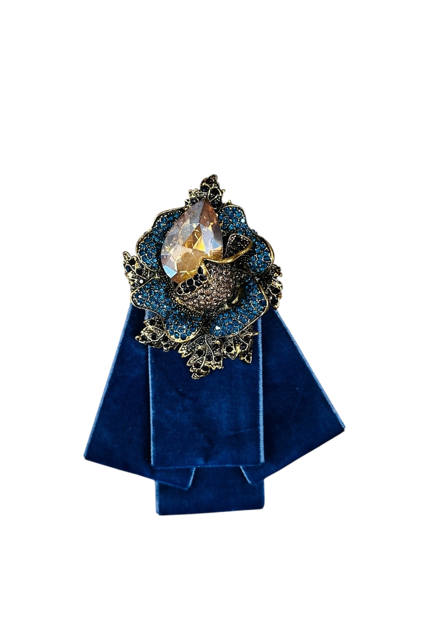 My Dandy - Καρφίτσα  Royal Blue Rose