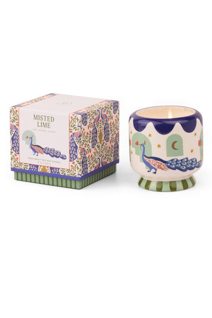 Paddywax A dopo Peacock -Κεραμικό κερί σόγιας, Misted Lime 226gr