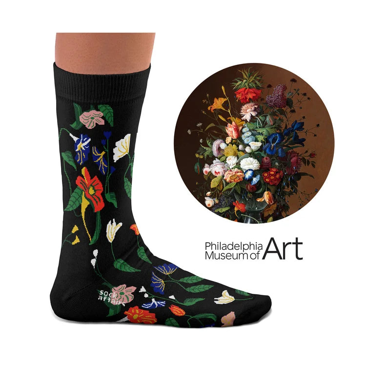 Sock Affairs - Flower Still Life by Severin Roesen