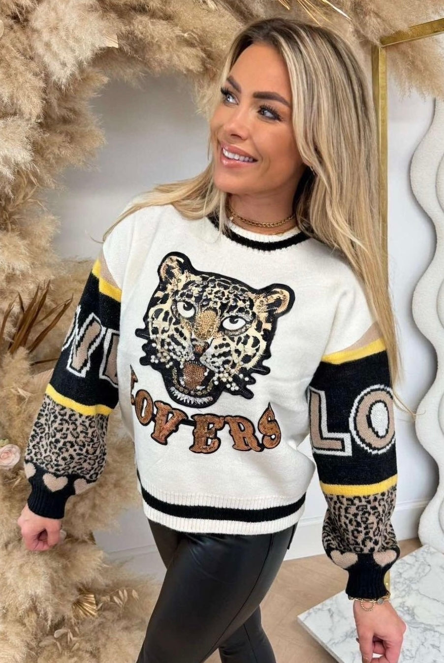 Charizma Πουλόβερ Πλεκτό Τίγρης (2 χρώματα)