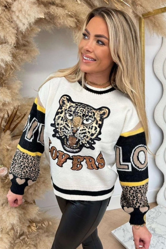 Charizma Πουλόβερ Πλεκτό Τίγρης (2 χρώματα)