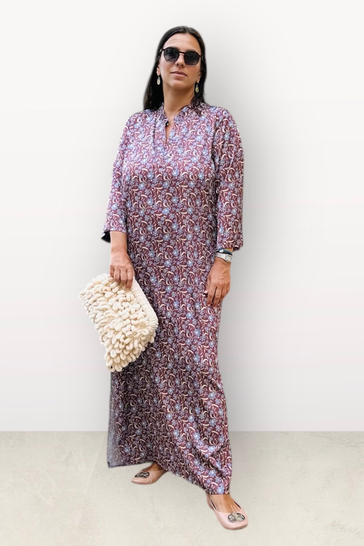 New Age - Maxi Φόρεμα Καφτάνι Santorini - 54