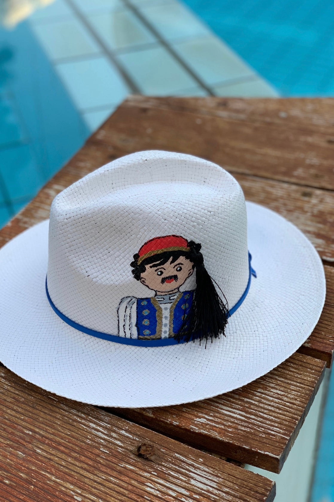 Liebe Anta -Καπέλο Fedora Τσολιάς