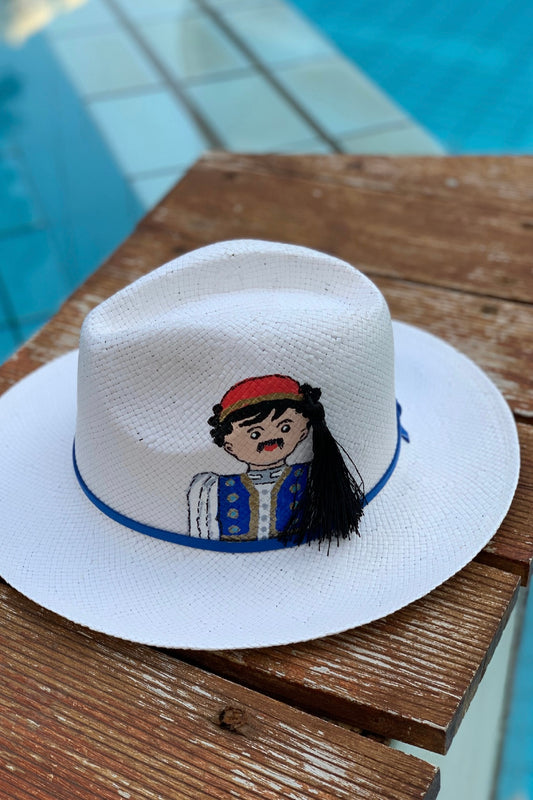 Liebe Anta -Καπέλο Fedora Τσολιάς