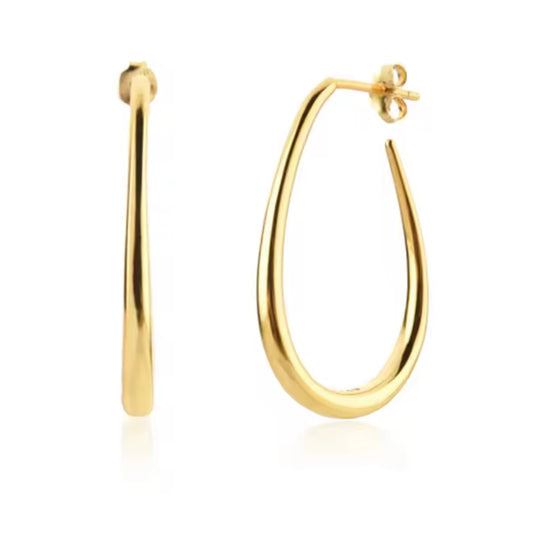 Σκουλαρίκια Κρίκοι Ασήμι 925