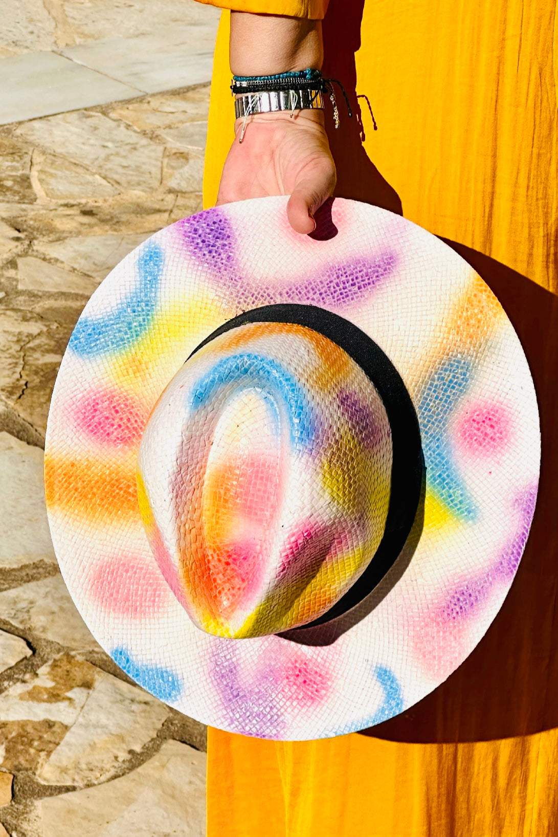 Liebe Anta -Καπέλο Fedora Grafiti