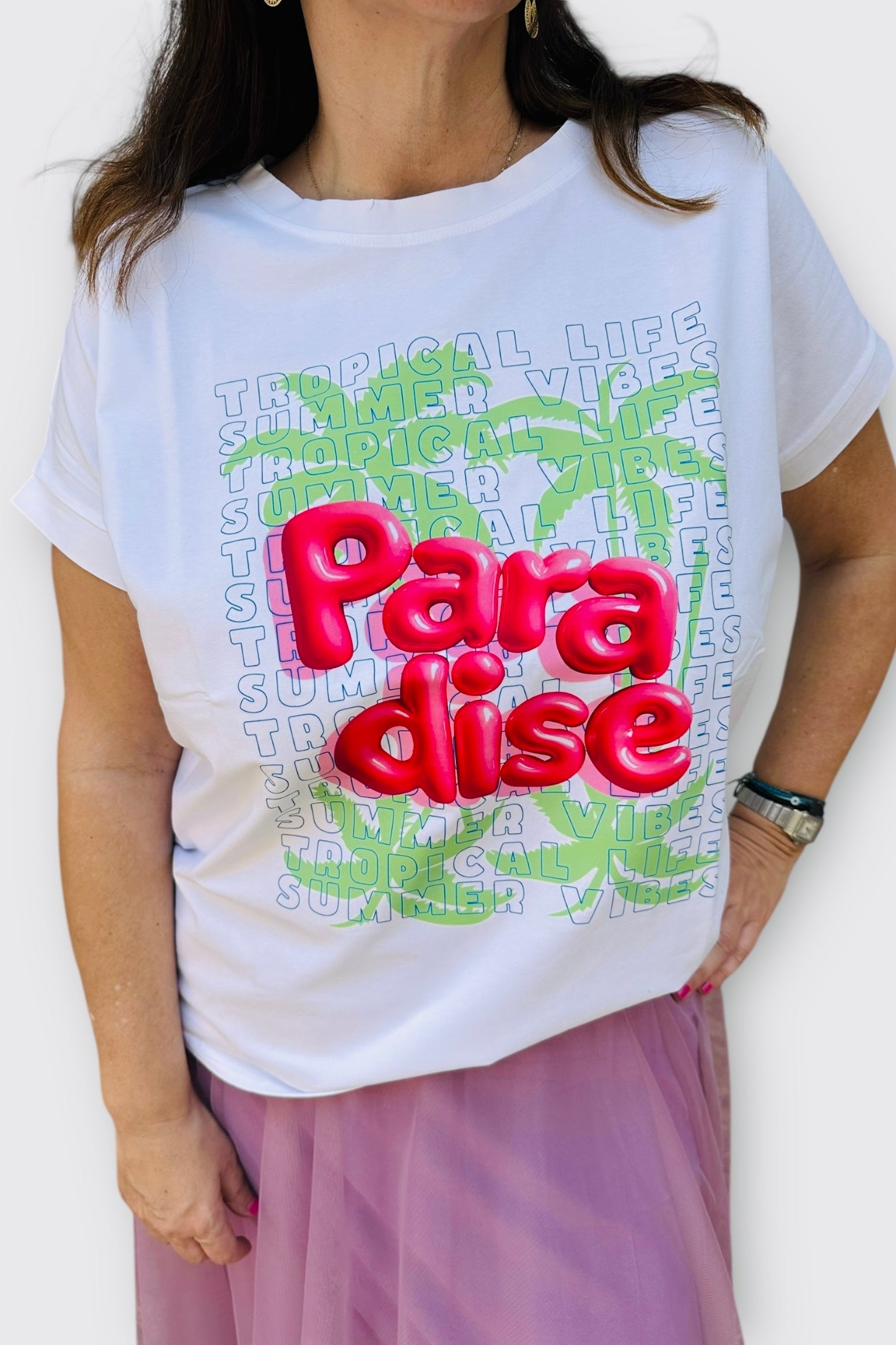 Charizma - T- shirt Μακό Paradise