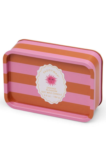 Paddywax A dopo Sun κερί σόγιας μεταλλικό δοχείο, Orange Blossom 184gr
