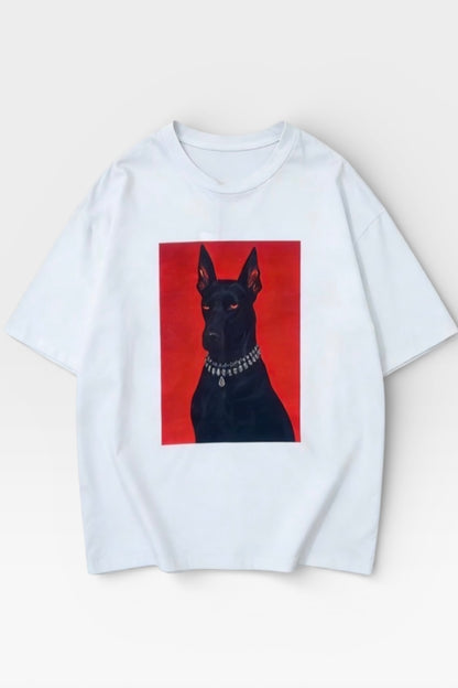 Charizma - Oversized Μακό T-Shirt Miss Dober